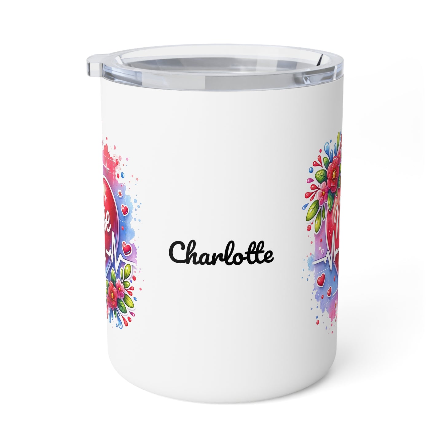 Nurse Life: Personalize It! Your Name | Insulated Coffee Mug