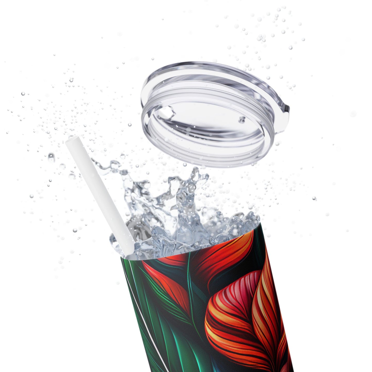 Folia Maxima · Personalize It! Your Name | Skinny Tumbler with Straw