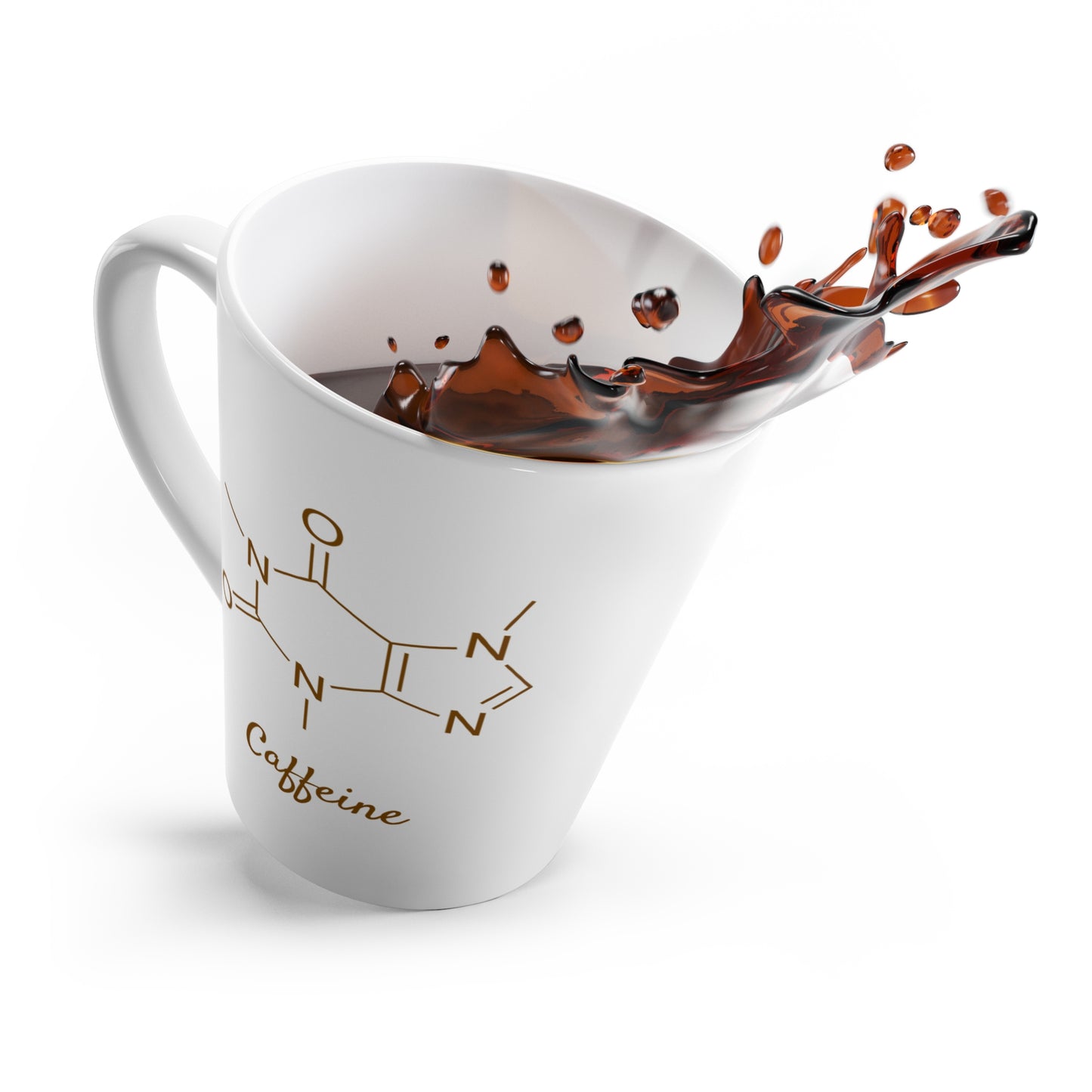 Caffeine Chemical Formula | Latte Mug