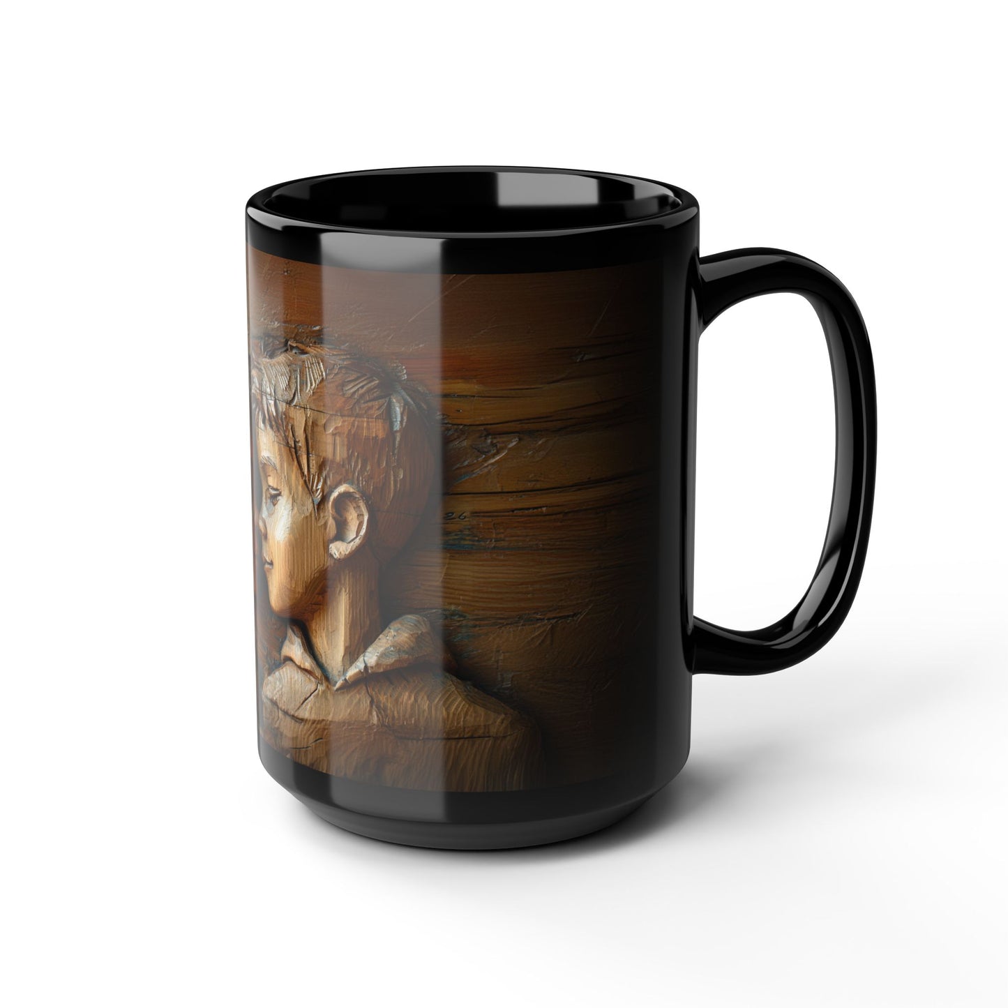 Puppy Love | Black Mug (Medium)