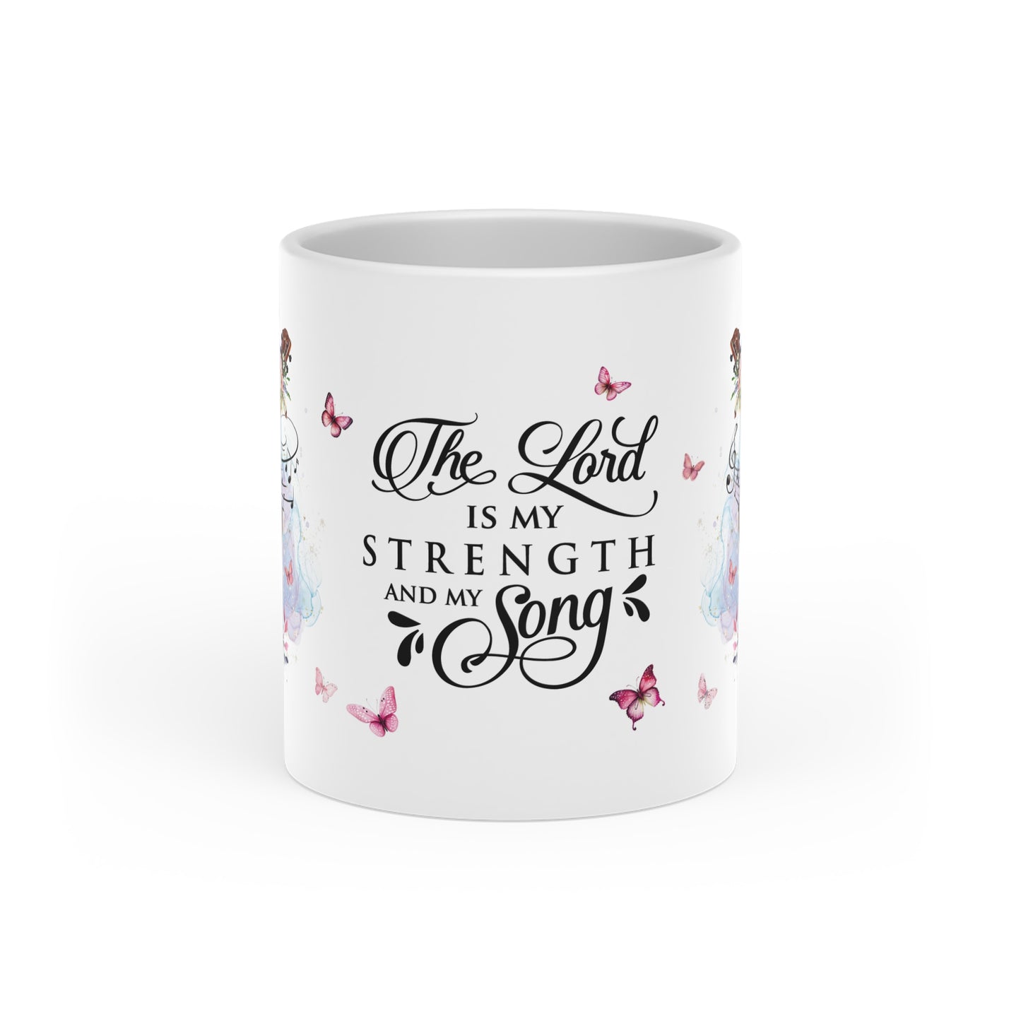 Melodic Faith Inspiration | Heart-Shaped Mug·