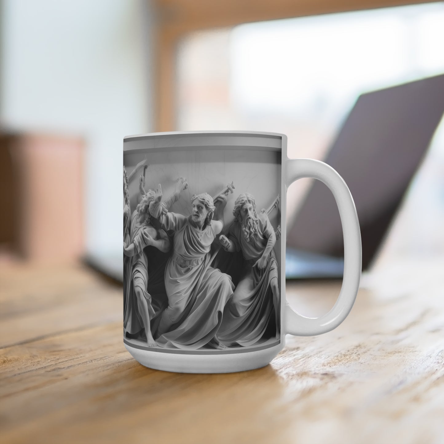 The Altercation | Ceramic Mug (Medium)