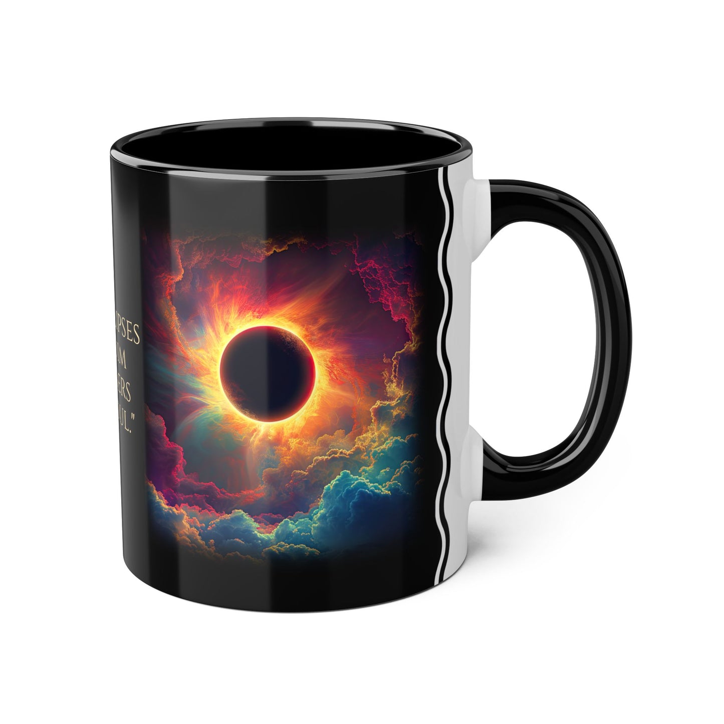 In Tenebris Solis | Accent Mug (Small) (Black/Navy Blue/Red/Yellow).