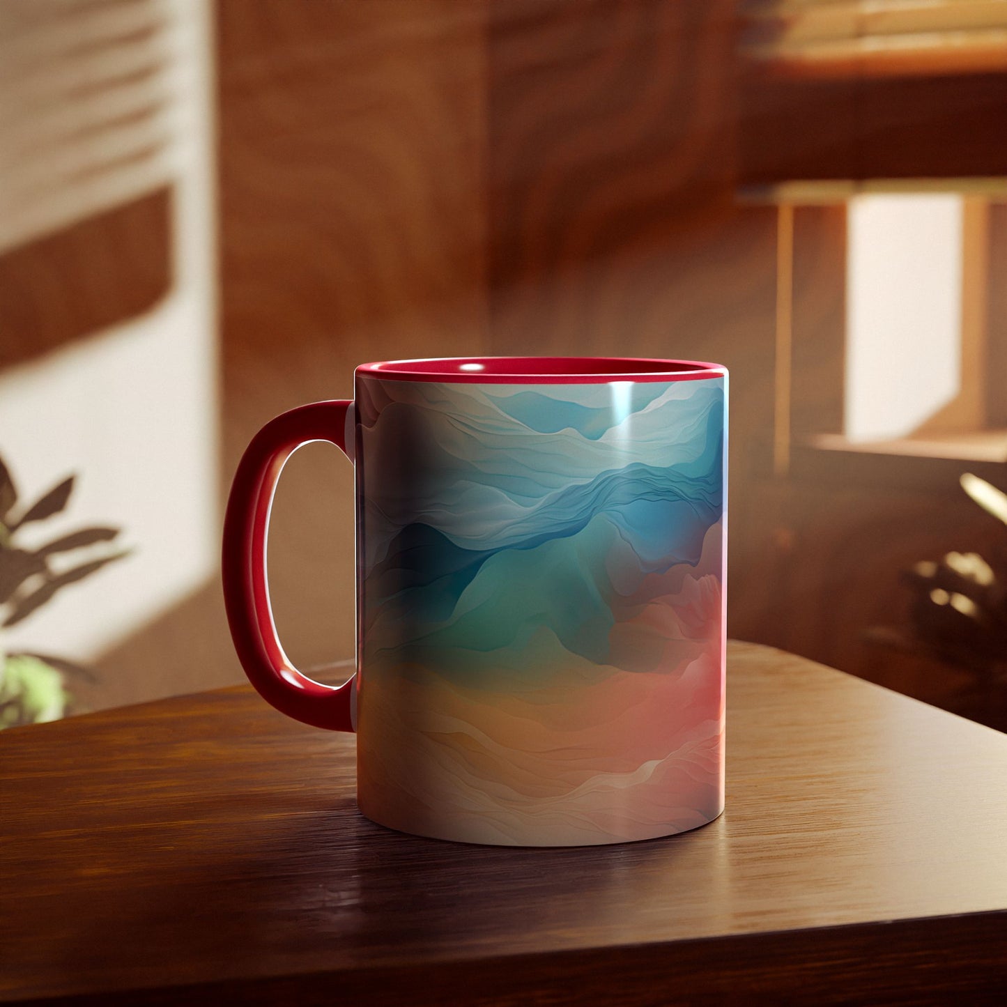 Crystal Clouds | Accent Mug (Small) (Pink/Red).