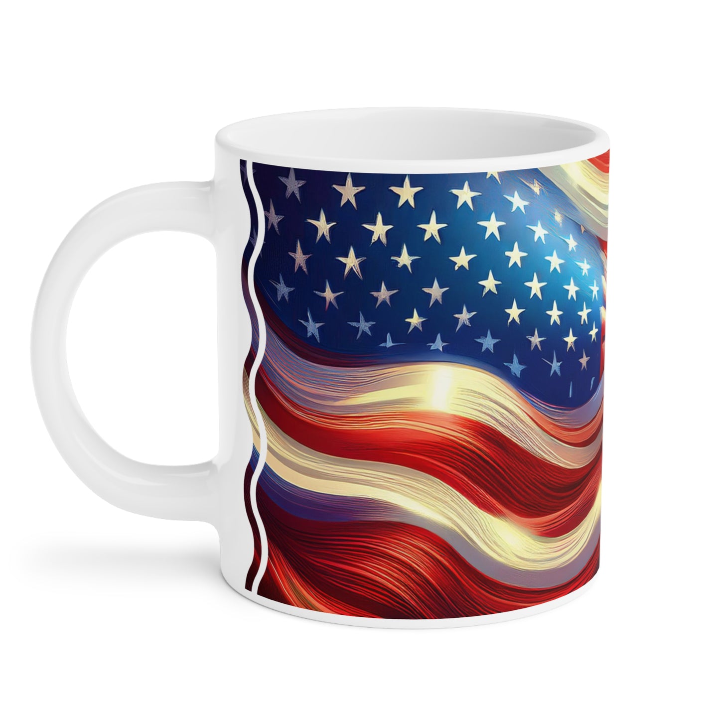 Americana: Personalize It! Your Name | Ceramic Mug (Large)