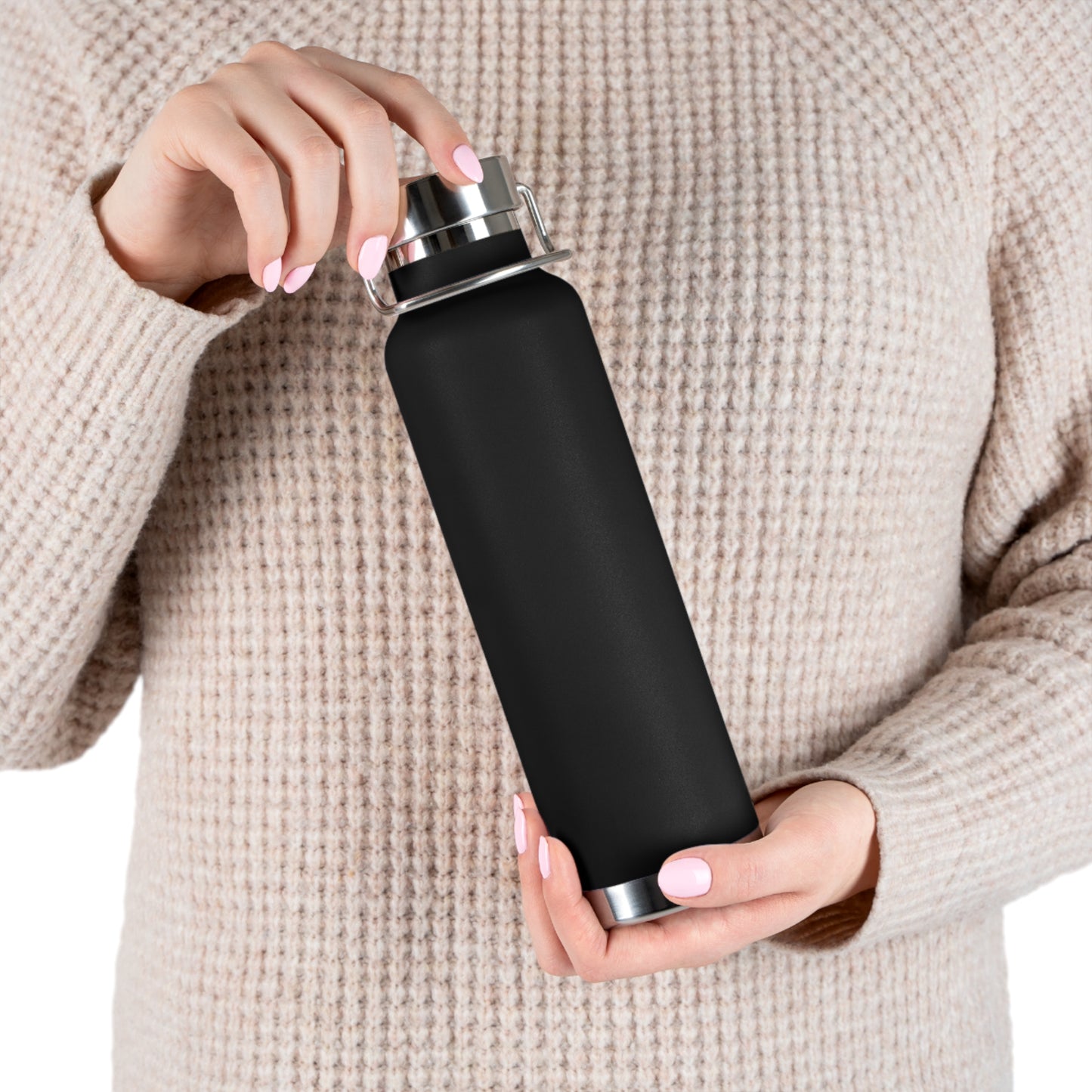 Blank · Create Your Own | Copper Vacuum Insulated Bottle (Black/Grey/Mint Green/Navy/Orange/Pebble Blue/Red/White)