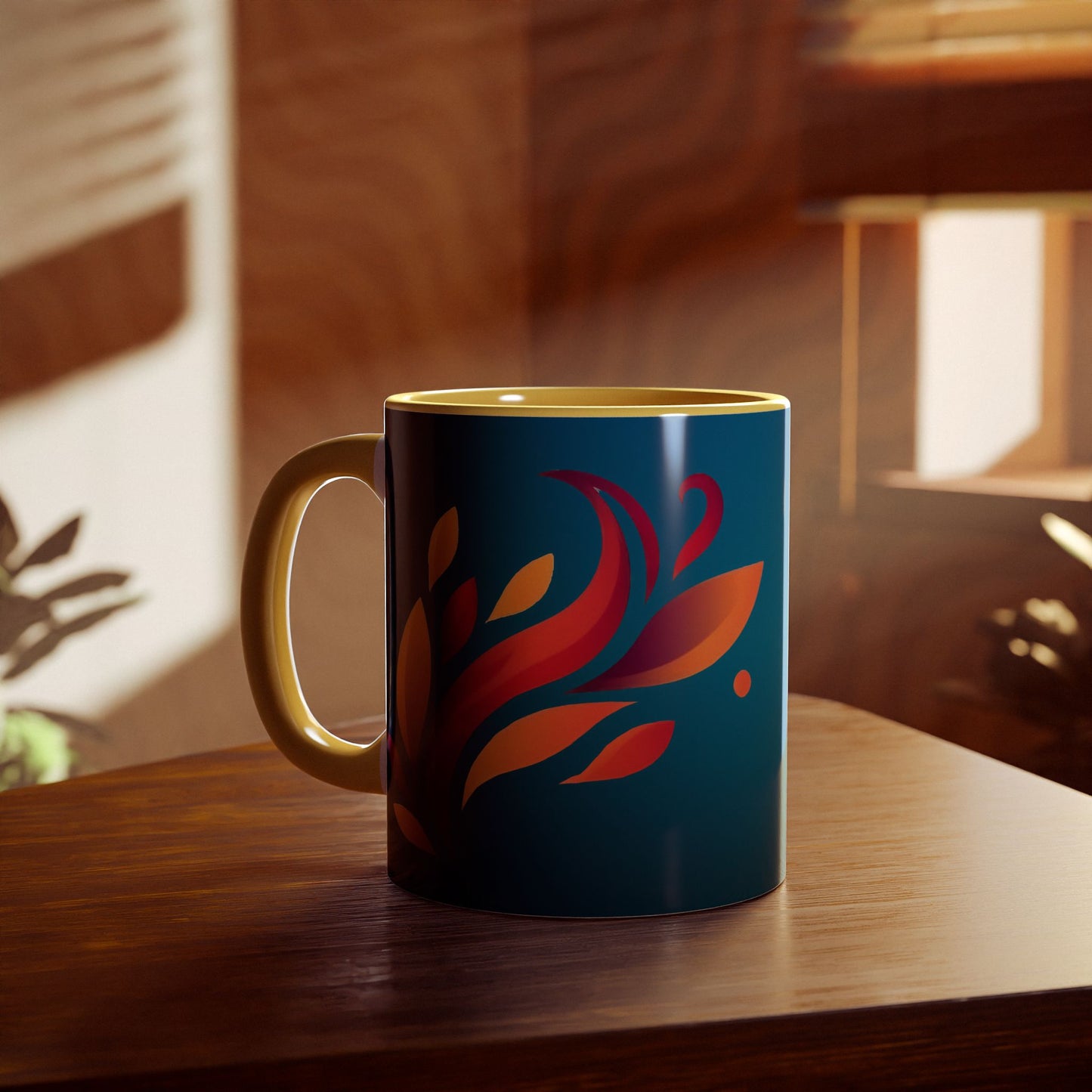 Gomug | Accent Mug (Small) (Red/Yellow).