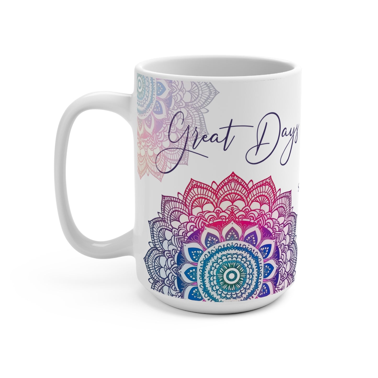 Gratitude Mandala | Ceramic Mug (Medium)